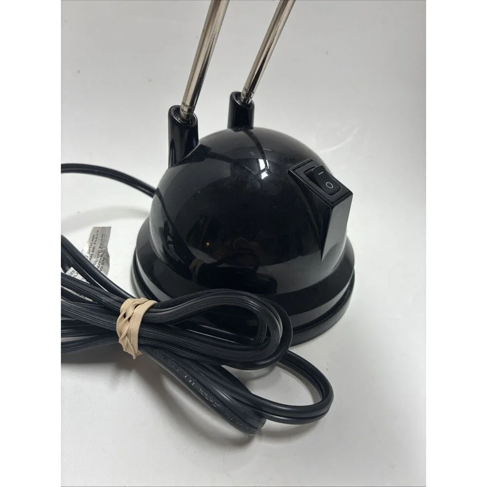 Vintage 1990s IKEA Espressivo Telescopic Desk Lamp Black Color Adjustable